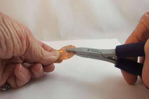 Karen Meador, Ph.D.'s Working with Transparent Enamels, Pt. 3  - , Enameling, Enamel Jewelry Supplies, Enamel, Enameling, Enameled Jewelry, curve the disk